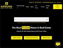 Tablet Screenshot of katronisrealestate.com